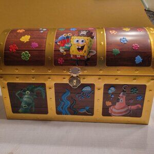 SpongeBob SquarePants Popcorn Treasure Chest Popcorn Bucket from New Movie